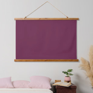 Solid Burgundy 36"x26" Horizontal Hanging Tapestry
