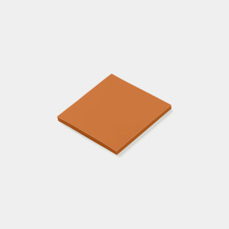 Solid Burnt Orange Colour | Hex# BE4D00 Post-it Notes