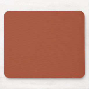 Solid Burnt Orange  Mouse Pad