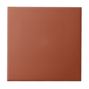 Solid Burnt Orange  Tile