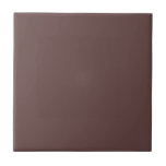 Solid Chocolate Brown Ceramic Tile 2<br><div class="desc">Ceramic Tile with a solid Chocolate Brown background ready for you to use as is or to customize with your own images or text.</div>
