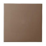 Solid Chocolate Brown Ceramic Tile 4<br><div class="desc">Ceramic Tile with a solid Chocolate Brown background ready for you to use as is or to customize with your own images or text.</div>