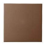 Solid Chocolate Brown Ceramic Tile 6<br><div class="desc">Ceramic Tile with a solid Chocolate Brown background ready for you to use as is or to customize with your own images or text.</div>