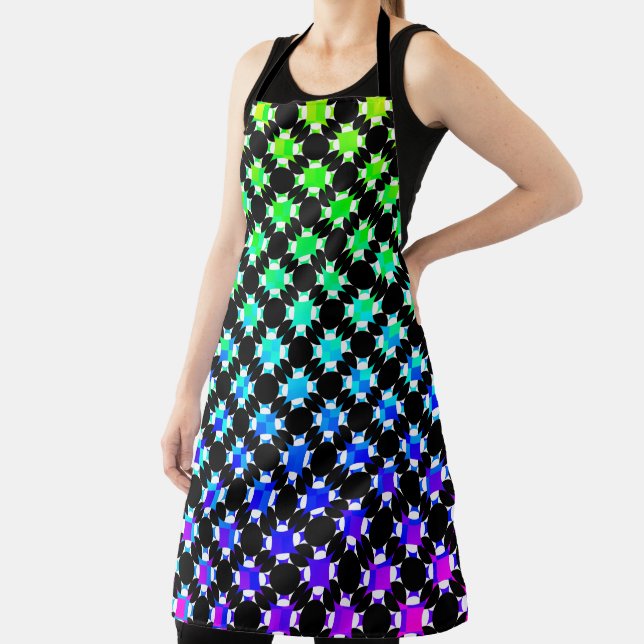 Solid Circle Cross by Kenneth Yoncich Apron (Insitu)