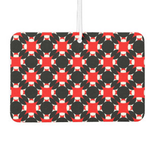 Solid Circle Cross by Kenneth Yoncich Car Air Freshener