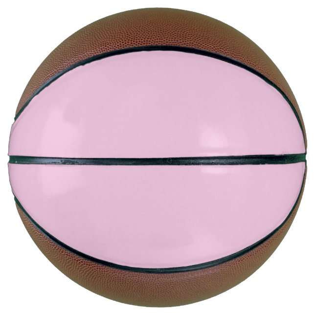 Solid classic rose basketball (Front)