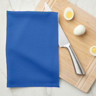 Solid Cobalt Blue Kitchen Towel