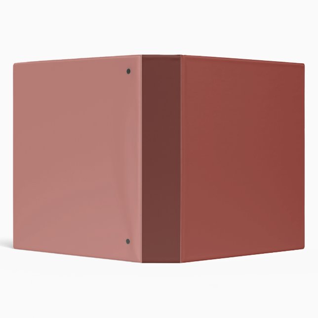 Solid Cognac Colour Minimalist Plain Modern Binder (Background)
