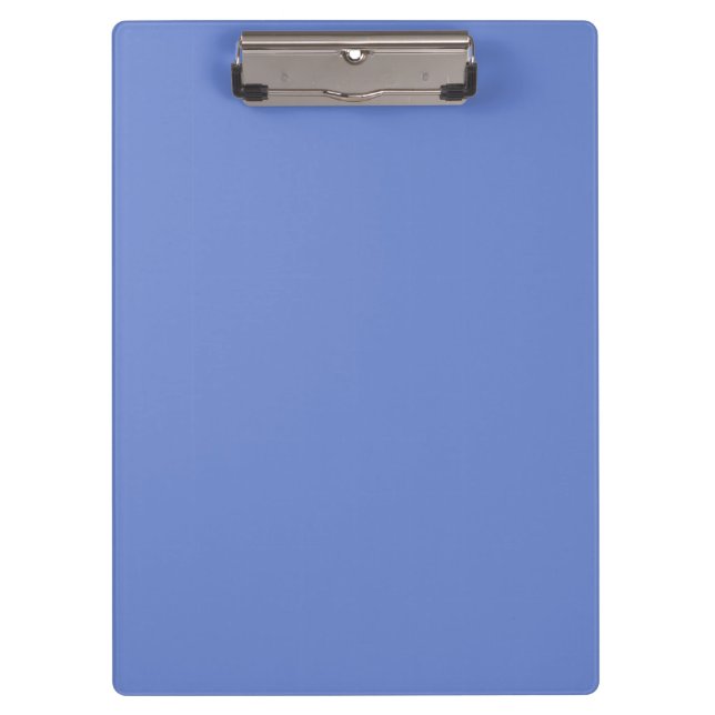 Solid color angel blue clipboard (Front)