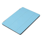 Solid color arctic blue iPad pro cover (Side)