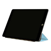 Solid color arctic blue iPad pro cover (Folded)