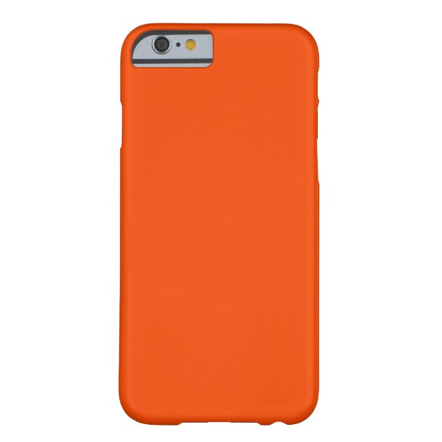 Solid color blood orange Case-Mate iPhone case (Back)