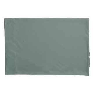 Solid Color Cool Neutral Green Undertone 2026 COTY Pillowcase