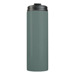 Solid Color Cool Neutral Green Undertone 2026 COTY Thermal Tumbler