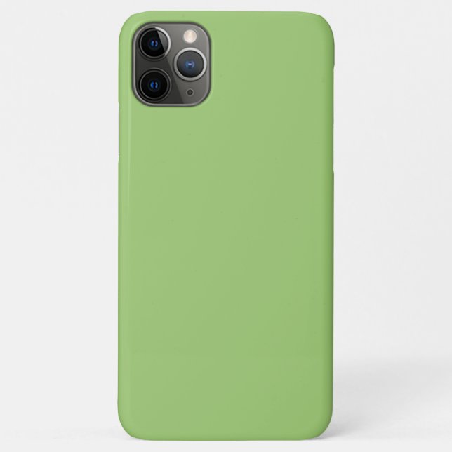Solid color green olivine Case-Mate iPhone case (Back)