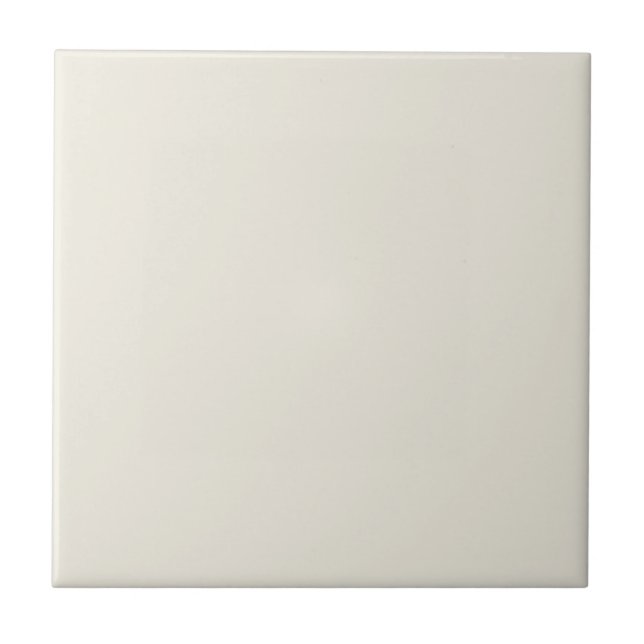 Solid  Color Ivory | #f1ede1 Tile (Front)