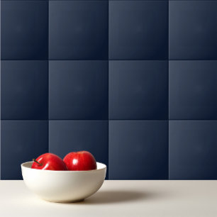 Solid color navy deep sea blue tile