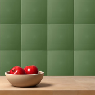 Solid color plain Green Cactus Tile