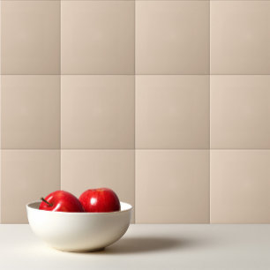 Solid color plain Palomino beige Tile