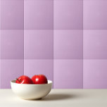Solid color soft orchid pastel purple lilac tile<br><div class="desc">Solid color soft orchid pastel purple lilac design.</div>