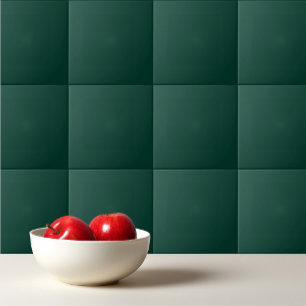 solid color spruce dark green tile