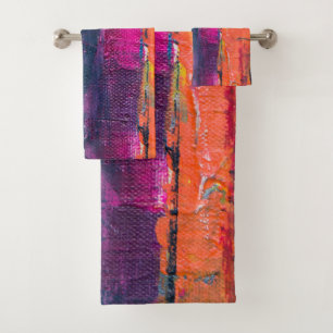 Solid Colour American Bath Towel Set