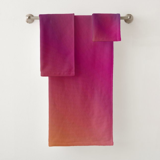 Solid Colour American Bath Towel Set (Insitu)
