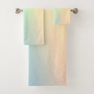 Solid Colour American Bath Towel Set