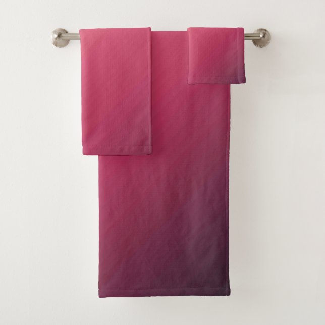 Solid Colour American Bath Towel Set (Insitu)