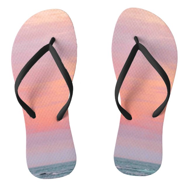 Solid Colour American Flip Flops (Footbed)