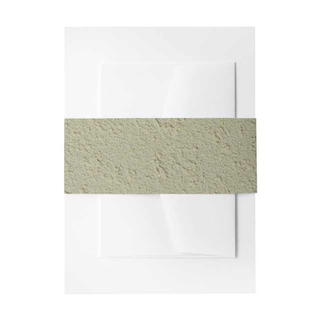 Solid Colour American Invitation Belly Band (Front Example)