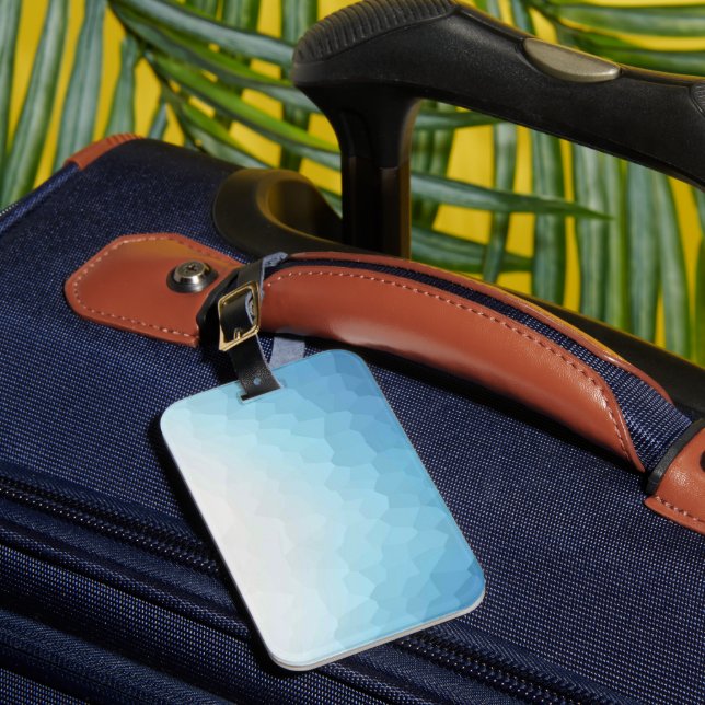 Solid Colour American Luggage Tag (Front Insitu 1)