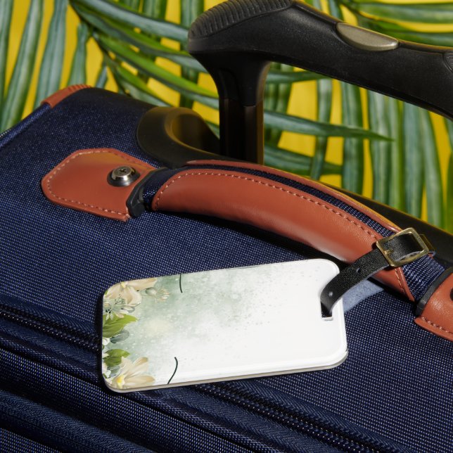 Solid Colour American Luggage Tag (Front Insitu 3)