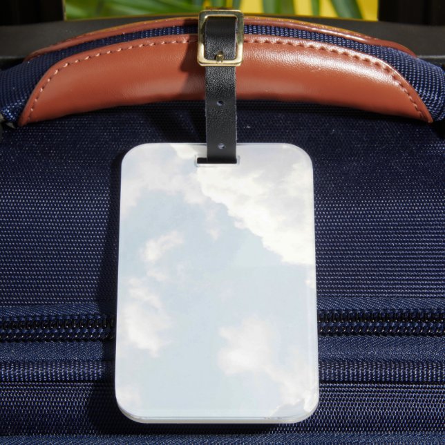 Solid Colour American Luggage Tag (Front Insitu 2)