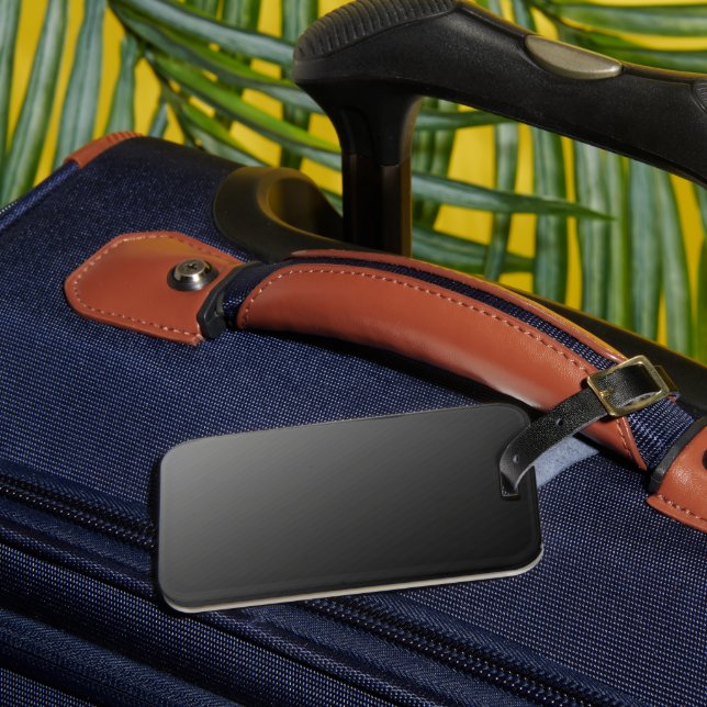 Solid Colour American Luggage Tag (Front Insitu 3)