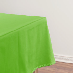 Solid colour apple green tablecloth