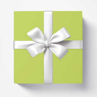 Solid colour avocado light green wrapping paper