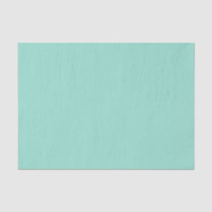 Solid colour Beach Glass plain aqua green mint  Tissue Paper