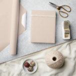 Solid Colour Beige Stylish Blank Template Simple Wrapping Paper<br><div class="desc">Custom Modern Elegant Cool Beige Solid Colour Blank Simple Template Crafts & Party Supplies Gift Wrapping Supplies / 30 inches x 6 feet Matte Gift Wrapping Paper.</div>