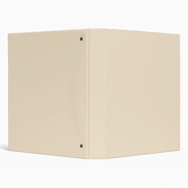 Solid colour cream light beige binder (Background)