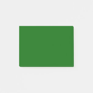Solid Colour Dark Green Post-it Notes