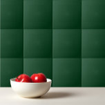 Solid colour dark green tile<br><div class="desc">Solid colour dark green design.</div>