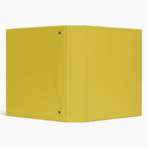 Solid colour dusty yellow binder