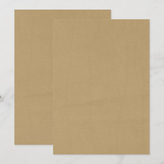 Solid Colour Flat Invitations Announcements Card