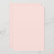 Solid Colour Flat Invitations Announcements Card