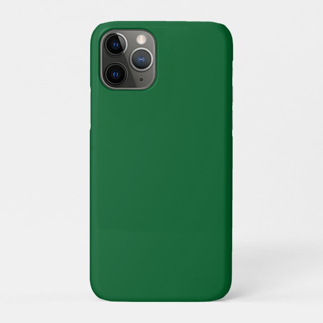 Solid Colour: Forest Green Case-Mate iPhone Case (Back)