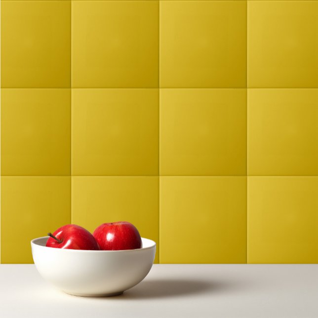 Solid colour goldenrod plain mustard yellow tile (Creator Uploaded)
