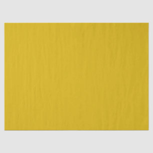 Solid colour goldenrod plain mustard yellow tissue paper