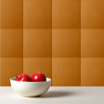 Solid colour light umber ochre tile<br><div class="desc">Solid colour light umber ochre design.</div>