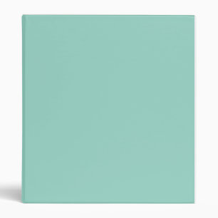 Solid Colour Mint Binder